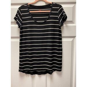 Joe Fresh Striped Tee Sz Med
